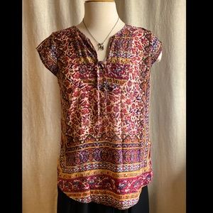 Vintage Style Indian Cotton Blouse